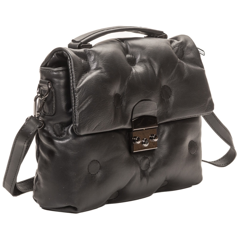 Hand made🇮🇹 Women's genuine leather handbag "Storm bagira "(Italian Boutique)